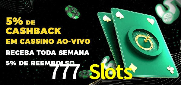 Promoções do cassino ao Vivo 777 Slots